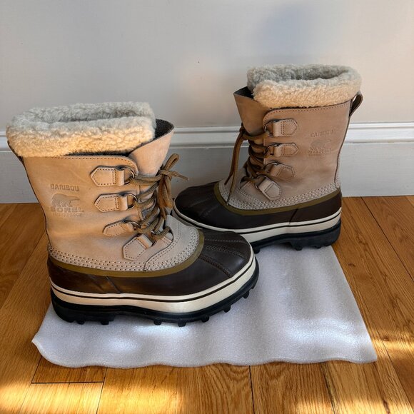 SOREL Caribou Women's Boots, Size 7 - Picture 3 of 7